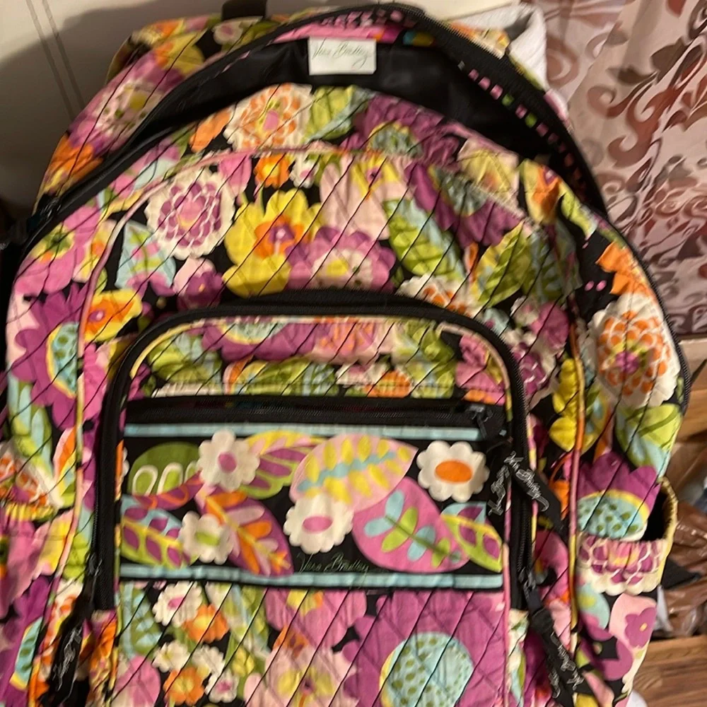 Vera Bradley Backpack Floral Pattern - Picture 1 of 6